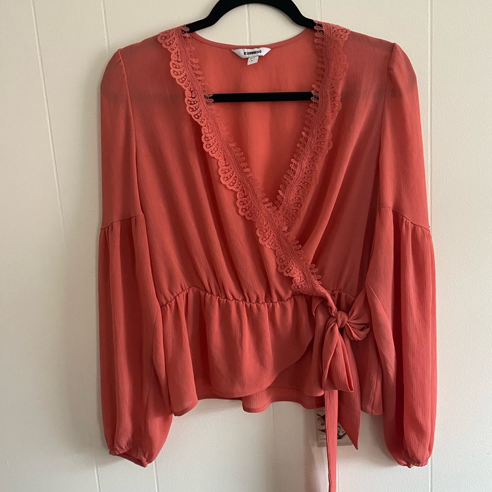 Light Pink Sheer Blouse